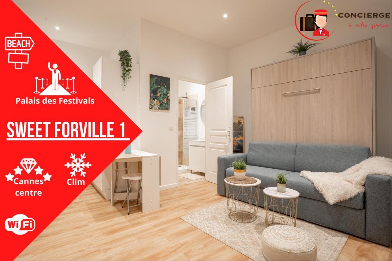Apartament Le Sweet Forville 1 - Palais Des Festivals - Marche Provencal - - Au Calme - Clim *